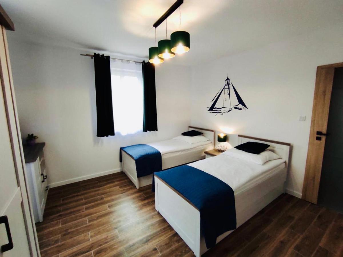 Apartament Blekit Fal Ustka Apartman Kültér fotó