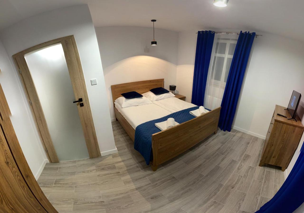 Apartament Blekit Fal Ustka Apartman Kültér fotó